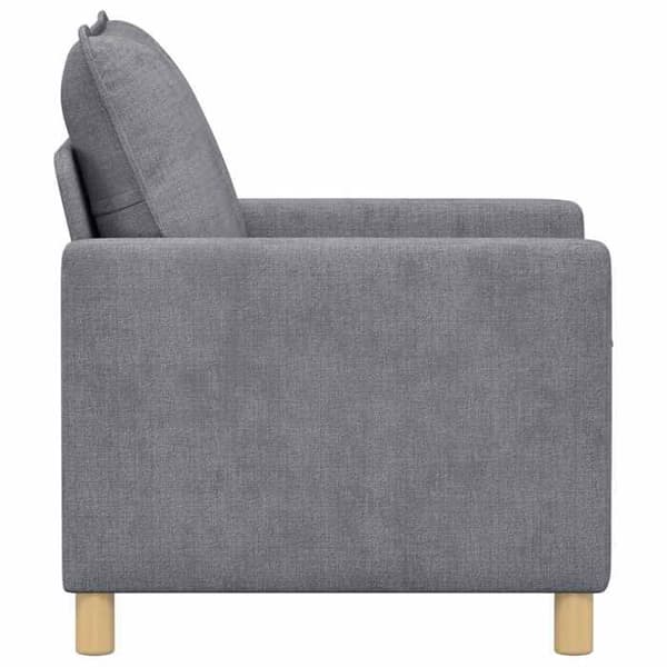 Maison Exclusive - Soffa Grå ljus 76 x 81 x 87,5 cm Polyester