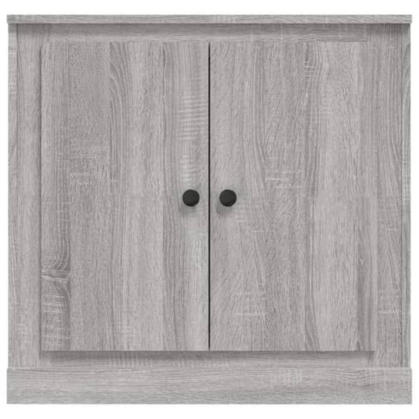 Maison Exclusive - Buffé Sonoma Grå 70x35,5x67,5 cm Ingenjörsträ
