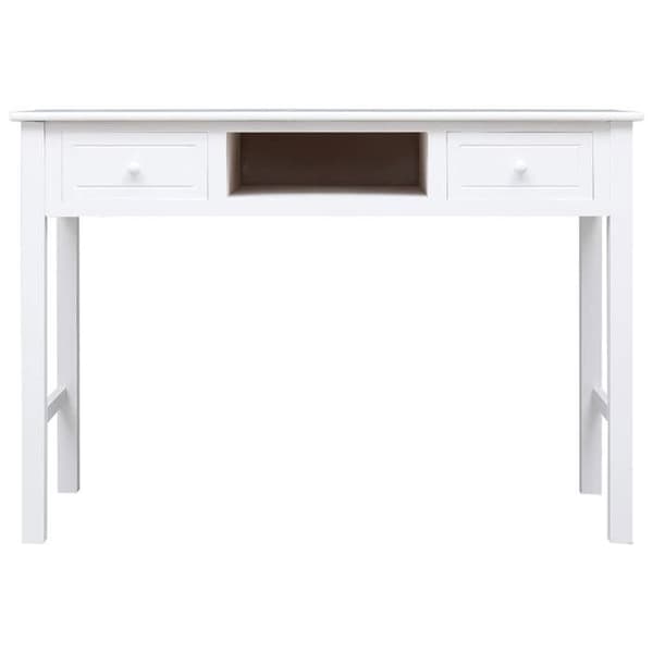 Maison Exclusive - Kontor Vit 110 x 45 x 76 cm Trä Vit