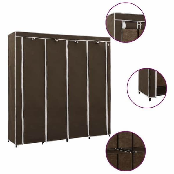 Garderobe - Eksklusivt Hus - Brun - 4 rum - Robust jernramme brun