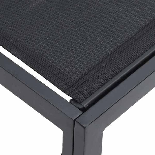 Maison Exclusive - 13 pc havegruppesæt Sort Aluminium