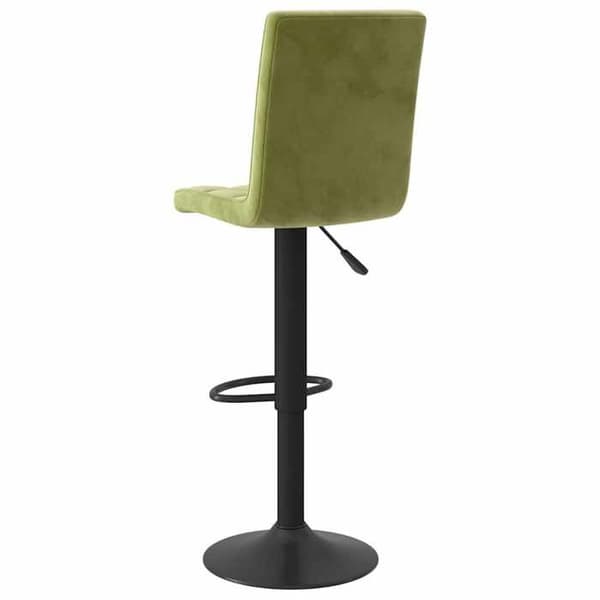 Maison Exclusive - Barstolar set om 2 ljusgrön sammet
