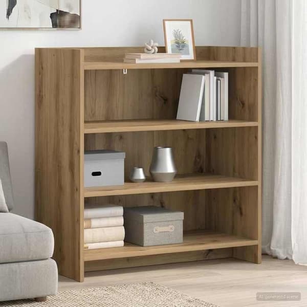 Maison Exclusive - Buffet i håndlavet egetræ 75 x 36 x 80 cm Ingeniørtræ