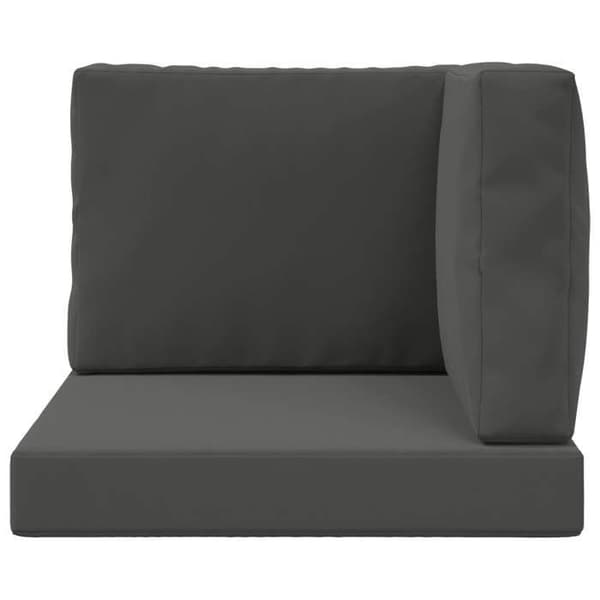 Utomhus soffkudde - EXKLUSIV HEM - 60 x 60 cm - Polyester - Antracit - Dragkedja fodral antracit