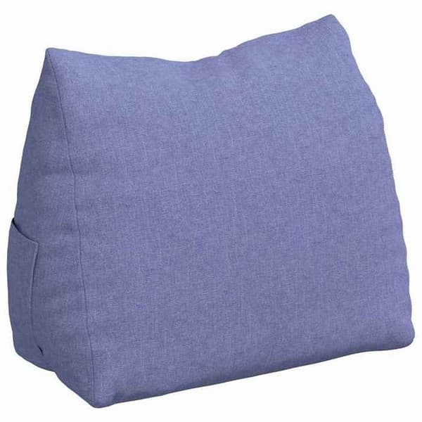 Maison Exclusive - Blå denim ryggkudde 45 x 35 x 20 cm tyg
