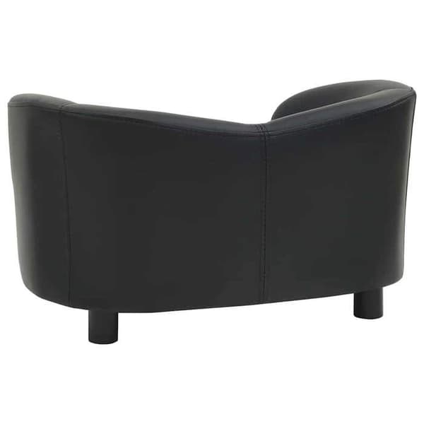 Maison Exclusive - Hundesofa Sort 67x41x39 cm Simililæder Svart