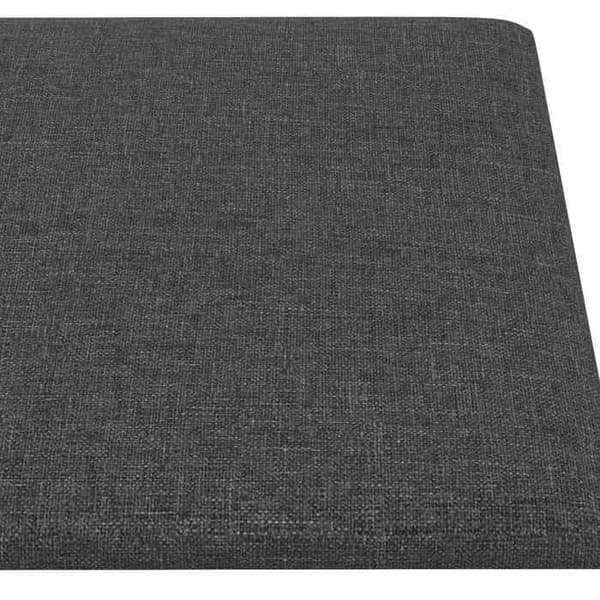 Maison Exclusive - Væghovedgærde 12 pc 60 x 30 cm Mørkegrå stof