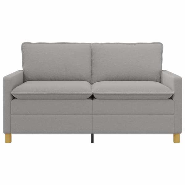 Maison Exclusive - Soffa Ljusgrå 156 x 81 x 87,5 cm Tyg