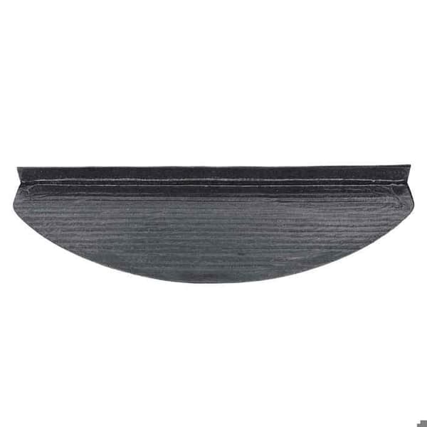 Maison Exclusive - Selvklebende trappetæpper 20 stk sort 65x22,5x3,5 cm