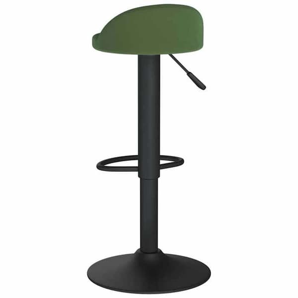 Maison Exclusive - Barstolar set om 2 mörkgrön sammet