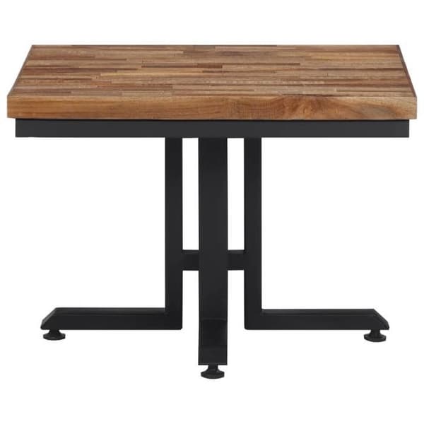 Maison Exclusive - Soffbord 55x55x40 cm av massivt återvunnet teak