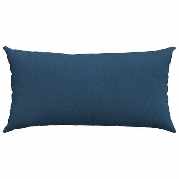 Soffkuddar - EXKLUSIVT HEM - 2 stycken 80 x 40 cm - Blå - Dragkedja - Polyesterfyllning Blå