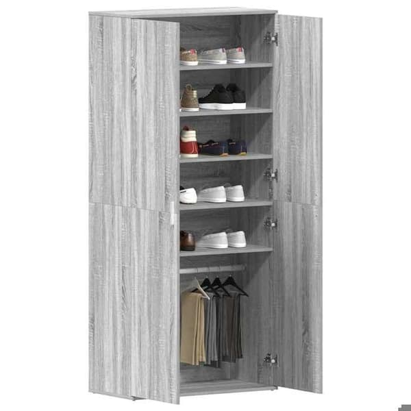 Maison Exclusive - Kengäteline 80 x 39 x 178 cm Tekninen puu