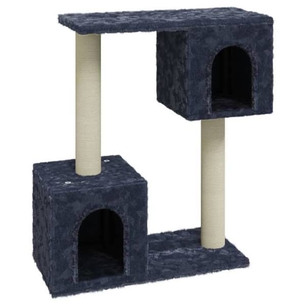 Maison Exclusive - Kattekradse med sisal i mørkegrå 60 cm mörkgrå