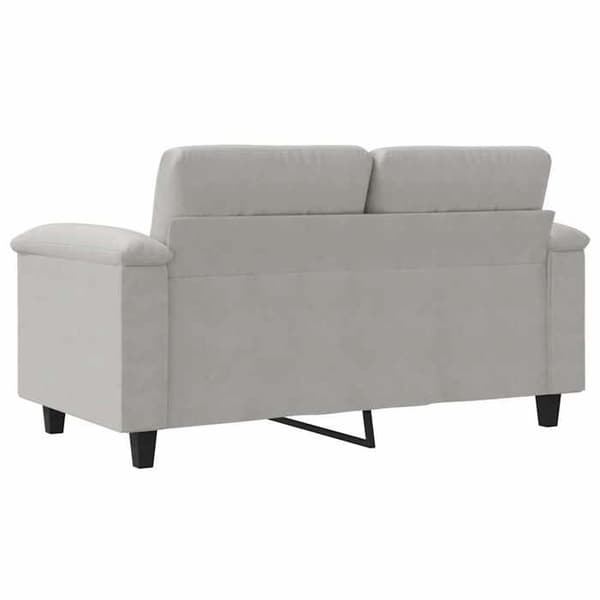 Maison Exclusive - 2-personers sofa i lys grå 120 cm mikrofiber stof
