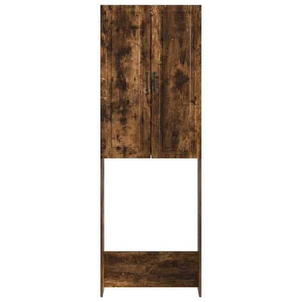 Maison Exclusive - Toilettskabe UTRECHT Røget eg 66 x 25,5 x 190 cm