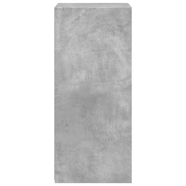Maison Exclusive - Buffet grå beton 45x41x93 cm ingeniørtræ