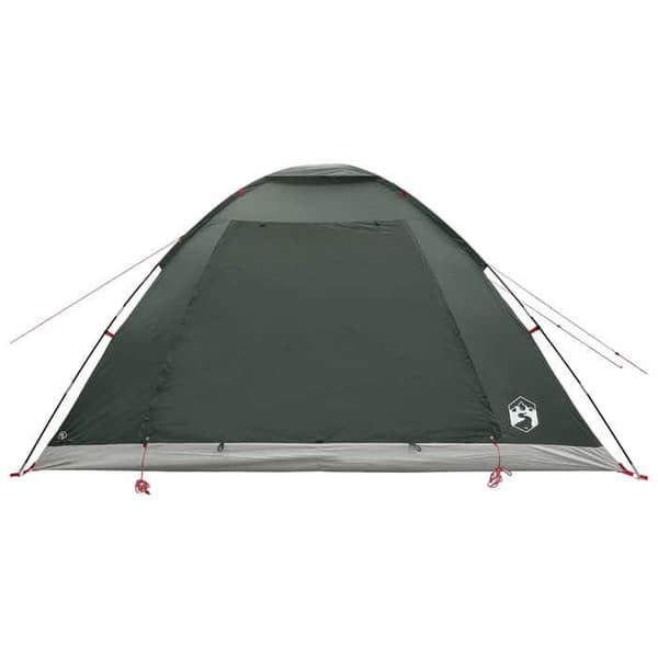 Maison Exclusive - Campingtelt til 6 personer Grøn army Polyester og Stål