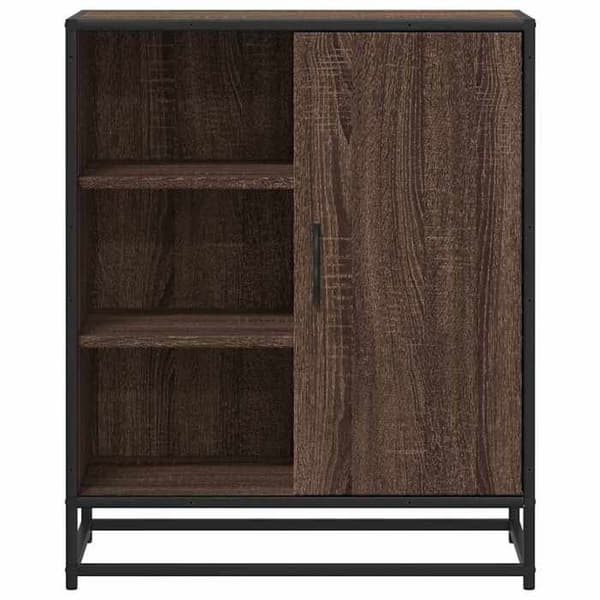 Maison Exclusive - Buffé ek brun 62x35x76 cm ingenjörsträ