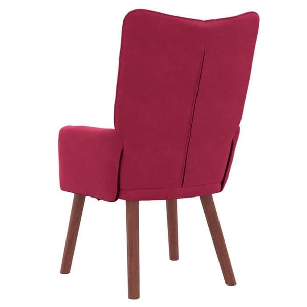 Maison Exclusive - Bordeaux nojatuoli 63 x 67 x 94 cm sametti