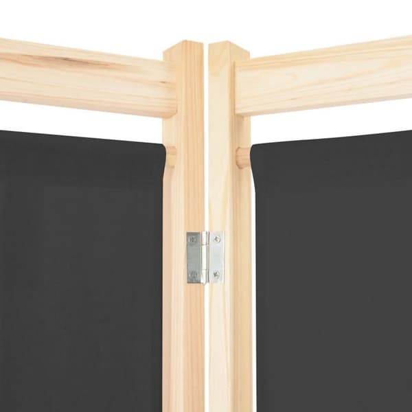 Adskillelse - Eksklusivt Hus - 6 paneler - Grå - 240 x 170 x 4 cm Grå