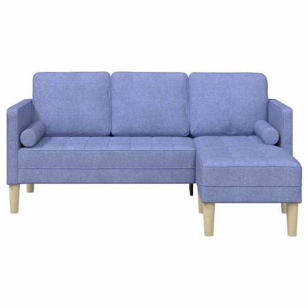 Soffgrupp - EXKLUSIV HEM - Modulär - Modulerbara sektioner - Denimblå - Robust träram denim blå