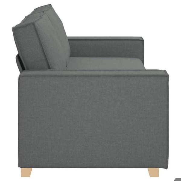 Maison Exclusive - Sofa 3 pladser Mørkegrå 220x78x84 cm Stof