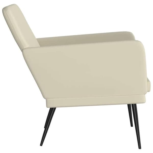Maison Exclusive - Stol Creme 61x78x80 cm Simil læder
