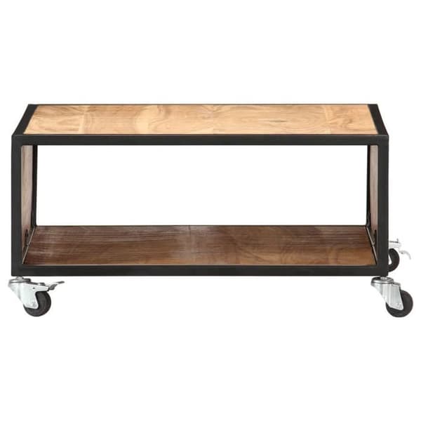Maison Exclusive - Sofabord 70x70x32 cm Solid akacietræ