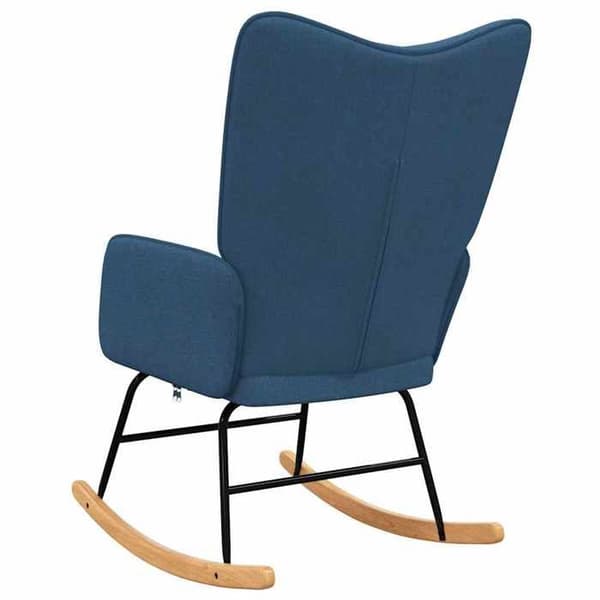 Maison Exclusive - Sininen kangas keinutuoli