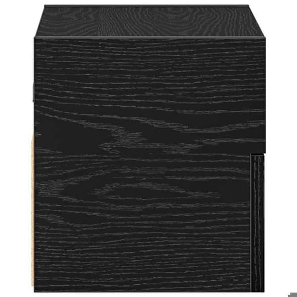 Maison Exclusive - Væghængte natborde 2 stk sort 45x26x28,5 cm