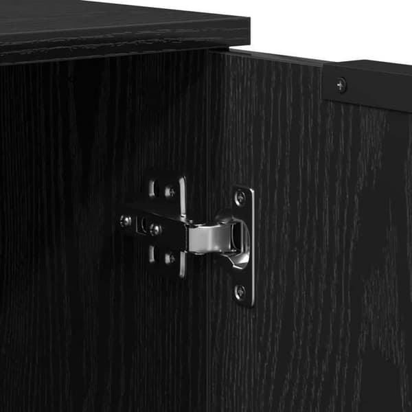 Maison Exclusive - Buffet 3 stk Sort 70 x 41 x 75 cm Ingeniørtræ