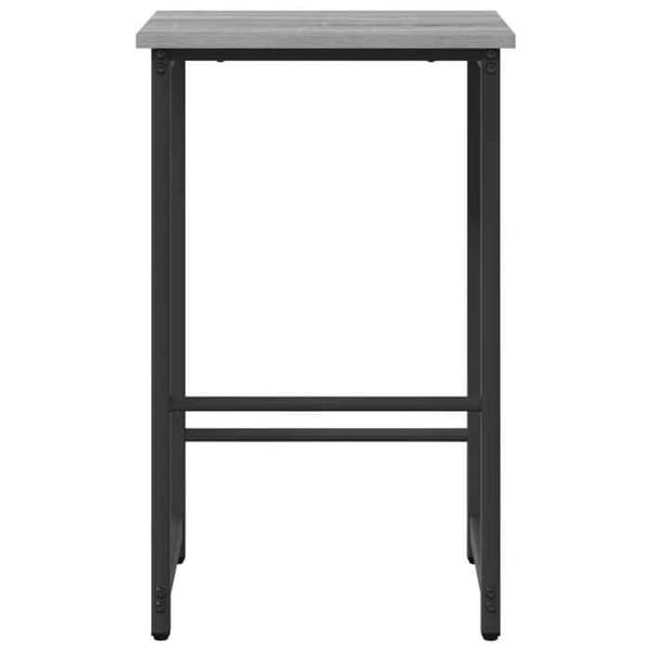Maison Exclusive - Barstol 2 st Sonoma grå 40 x 32 x 64 cm