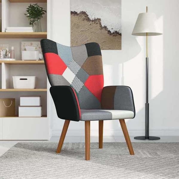 Maison Exclusive - Patchwork stof afslapningsstol