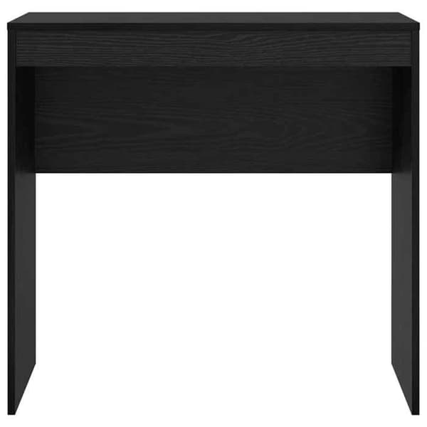 Maison Exclusive - Kontor Sort egetræ 80 x 40 x 76 cm svart ek