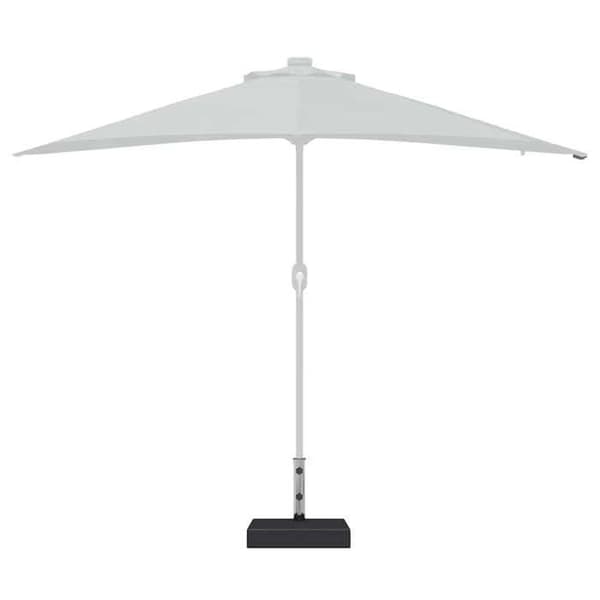 Maison Exclusive - Rektangulær parasolfod Granite 25 kg Sort