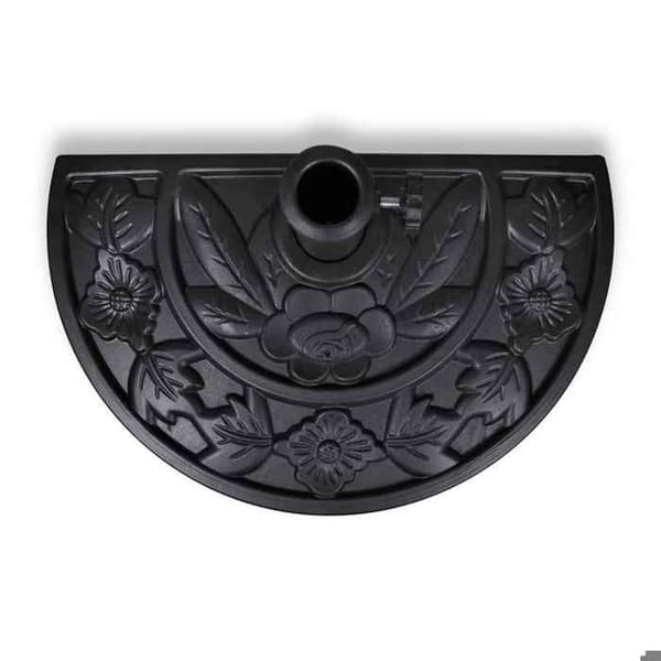 Maison Exclusive - Halvrund parasollfot i resin