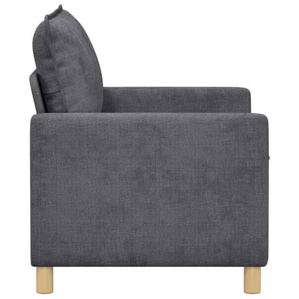 Maison Exclusive - Mörkgrå Soffa 126 x 81 x 87,5 cm Polyester