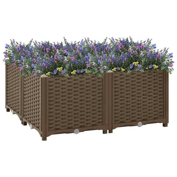 Maison Exclusive - Hævet seng 80x80x38 cm Polypropylen