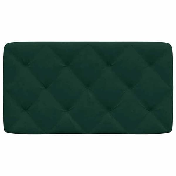 Maison Exclusive - Mörkgrön sänggavelkudde 90 cm sammet