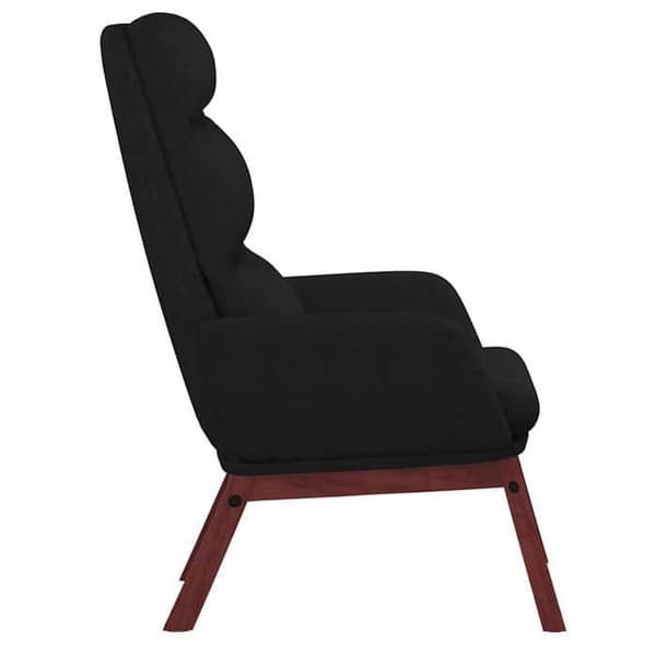 Maison Exclusive - Sort stof afslapningsstol