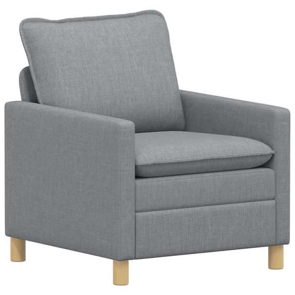 Maison Exclusive - Sæt af 2 sofaer Lys grå Stof