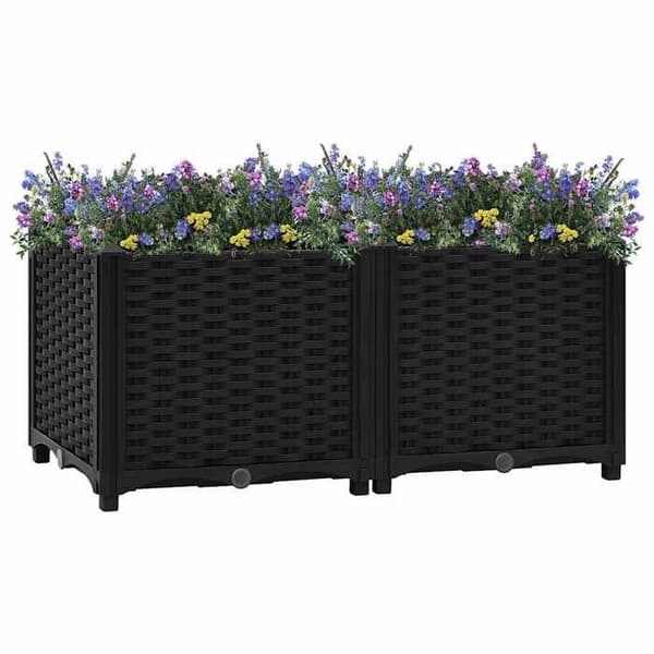 Maison Exclusive - Nostettu sänky 80x40x38 cm Polypropeeni
