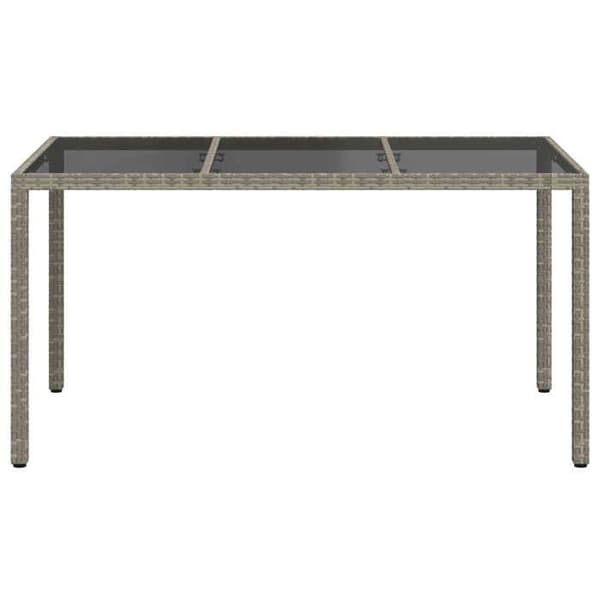 Maison Exclusive - Havebord Grå 150 x 90 x 75 cm polyrotin Grå
