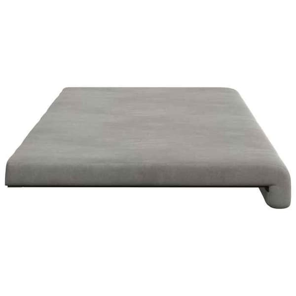 Maison Exclusive - Bænkpude i lys grå velour, dybde 35 cm