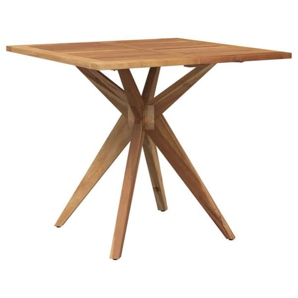 Maison Exclusive - Firkantet havebord 85x85x75 cm i solid akacietræ