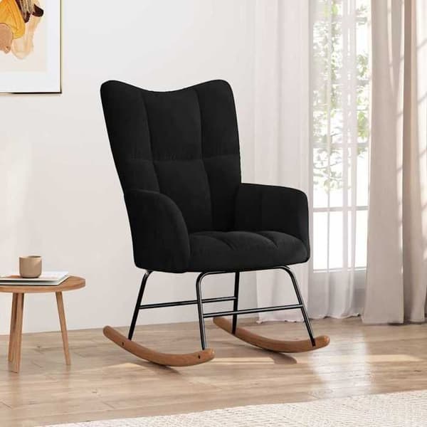 Maison Exclusive - Sort Velour Gyngestol