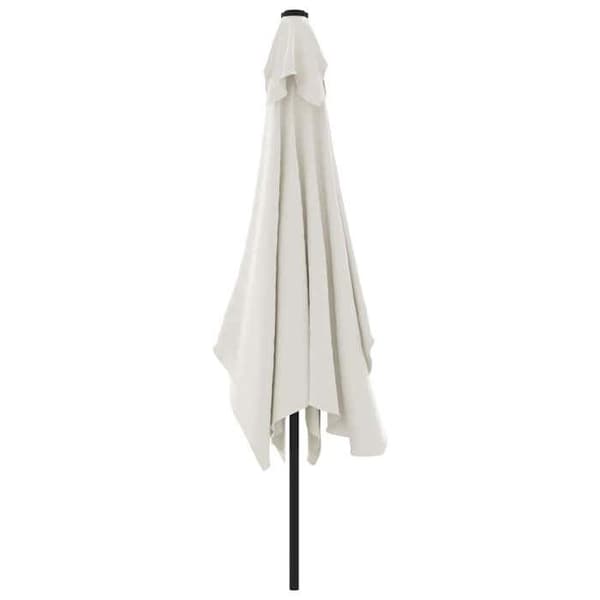 Maison Exclusive - Parasol 200 x 300 cm Hvid sand Rektangulær