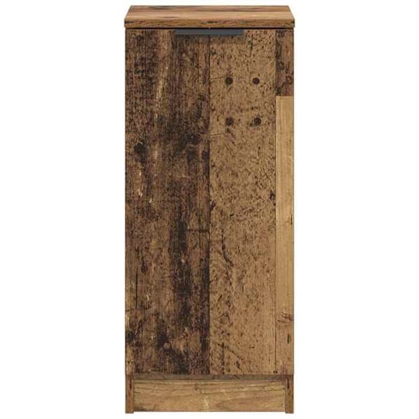 Buffé bas - EXKLUSIVT HUS - 30 x 30 x 70 cm - Ingenjörsträ - Träutseende - Modern design