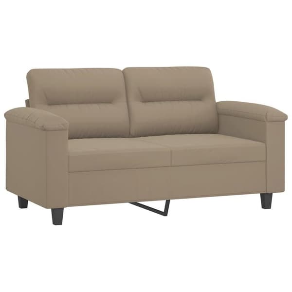 Maison Exclusive - Sæt af 4 sofaer med puder Taupe Mikrofiberstof